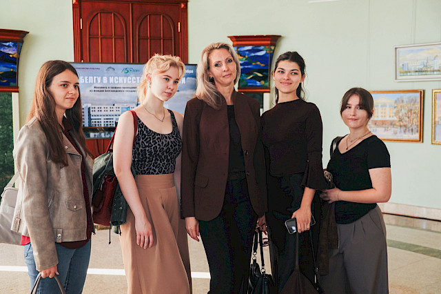 Opening of the exhibition: BelSU in art and history — photo 2
