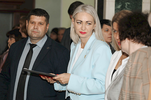 Opening of the exhibition: BelSU in art and history — photo 5