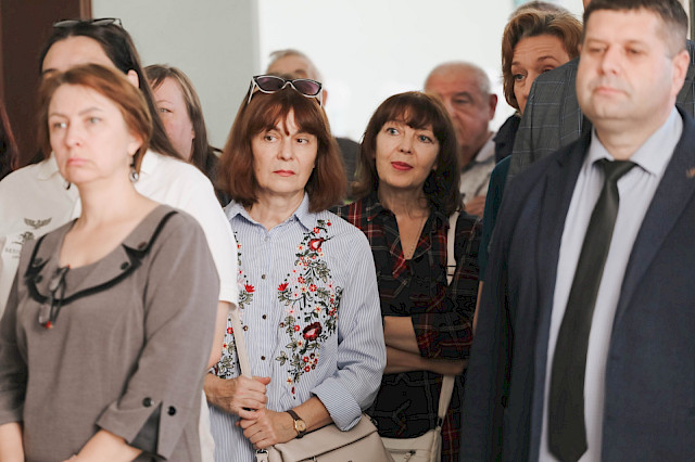 Opening of the exhibition: BelSU in art and history — photo 8