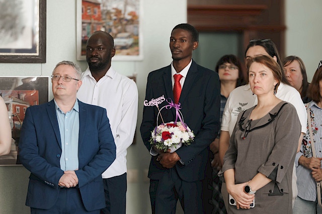 Opening of the exhibition: BelSU in art and history — photo 10
