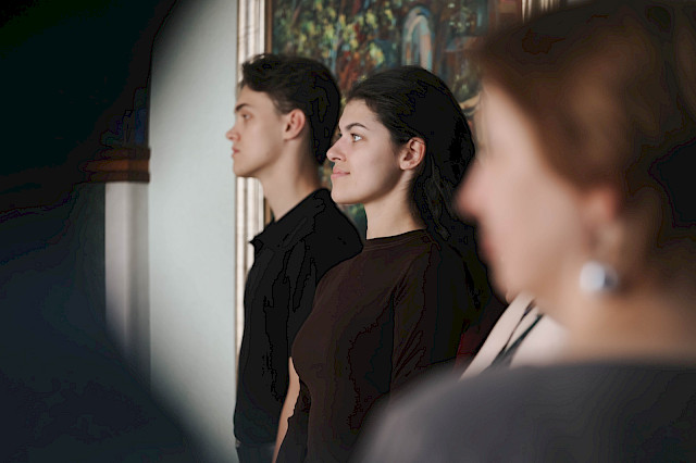 Opening of the exhibition: BelSU in art and history — photo 15