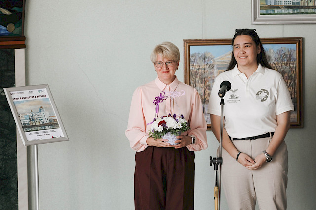 Opening of the exhibition: BelSU in art and history — photo 17