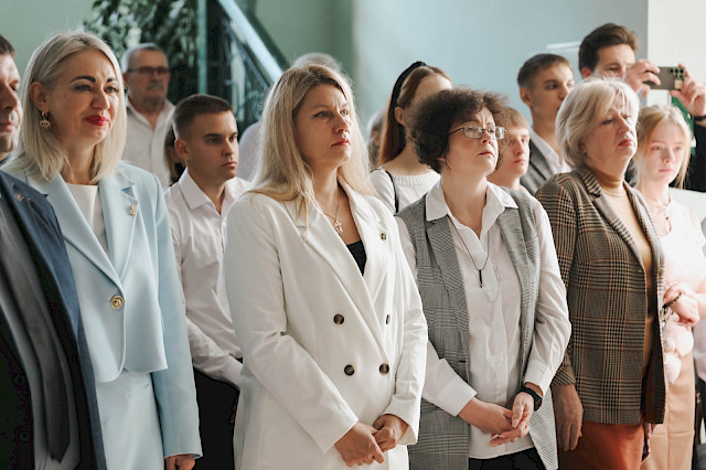 Opening of the exhibition: BelSU in art and history — photo 26