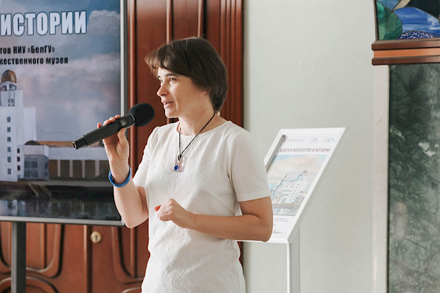 Opening of the exhibition: BelSU in art and history — photo 27