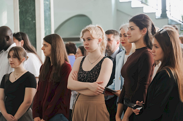 Opening of the exhibition: BelSU in art and history — photo 28