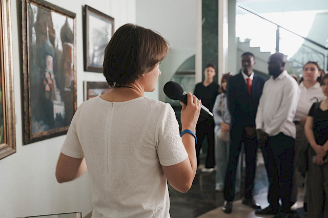 Opening of the exhibition: BelSU in art and history — photo 29