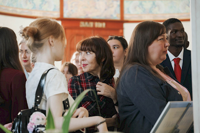 Opening of the exhibition: BelSU in art and history — photo 35