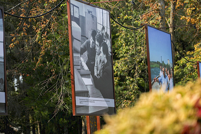 Открытие городского фотопроекта «БелГУ: 150 лет в лицах и архитектуре» — снимок 7