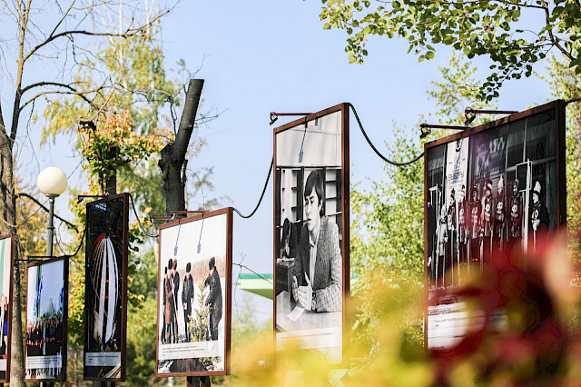 Открытие городского фотопроекта «БелГУ: 150 лет в лицах и архитектуре» — снимок 31