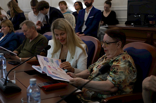 Презентация юбилейной книги-альбома «Эклектика университета: мозаика смыслов» — снимок 33