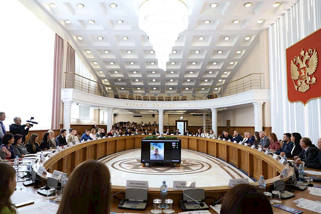 II Belgorod Legal Forum (day 2) «Russian Statehood in the Focus of Contemporary Civilisational Challenges: Creation, Participation, Service» — photo 49
