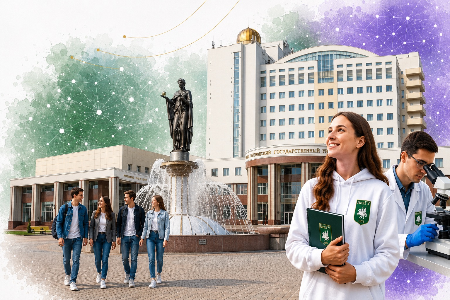 Студенты и исследователи БелГУ
